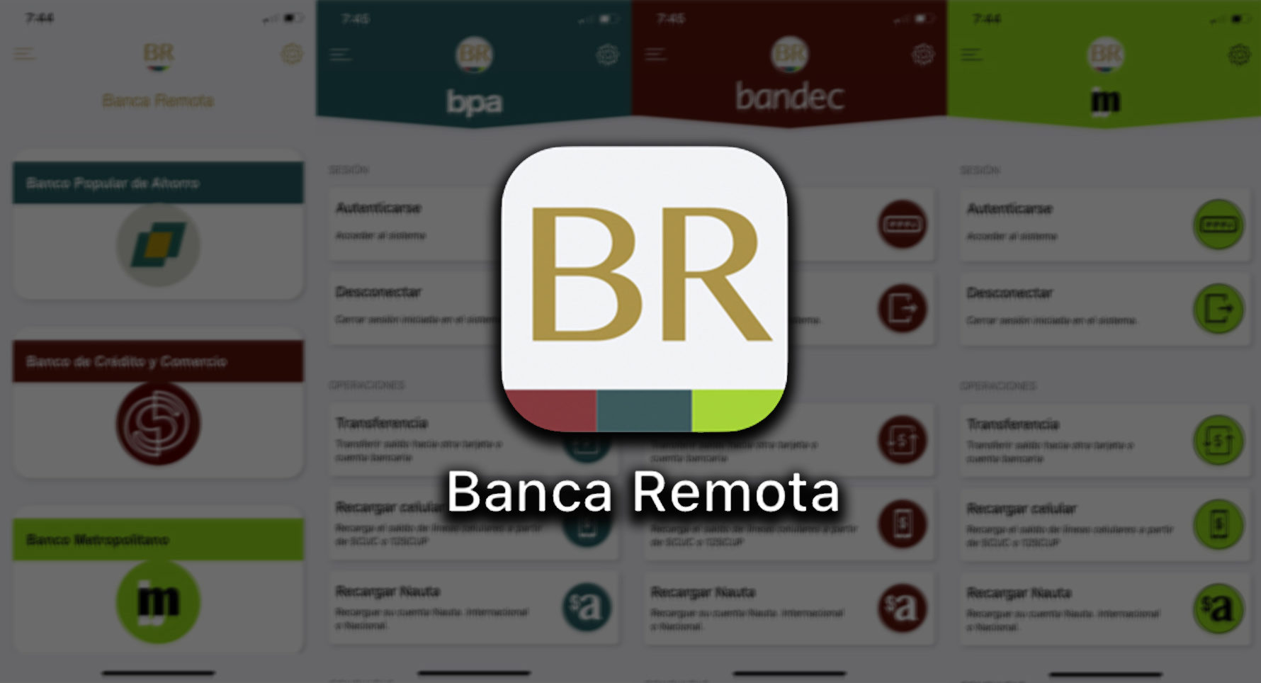 como actualizar banca remota para iphone